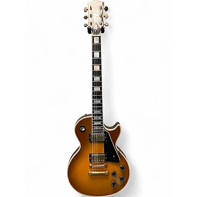 Used Gibson les paul custom plaintop Honey Burst Solid Body Electric Guitar