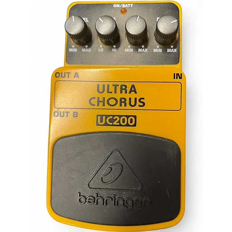 Used Behringer UC200 Stereo Chorus Effect Pedal