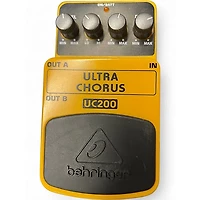 Used Behringer UC200 Stereo Chorus Effect Pedal