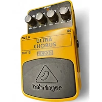 Used Behringer UC200 Stereo Chorus Effect Pedal