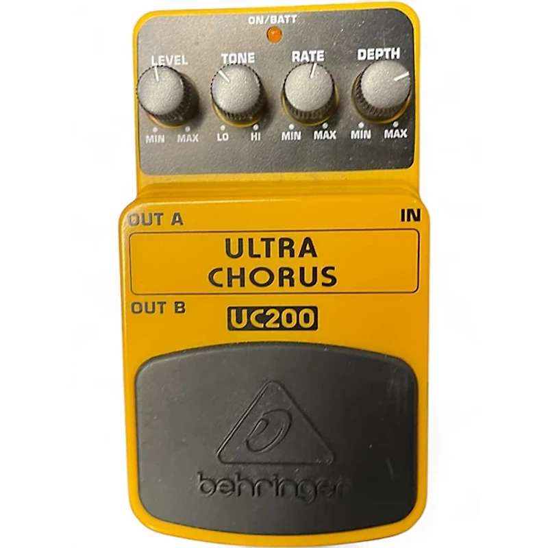 Used Behringer UC200 Stereo Chorus Effect Pedal