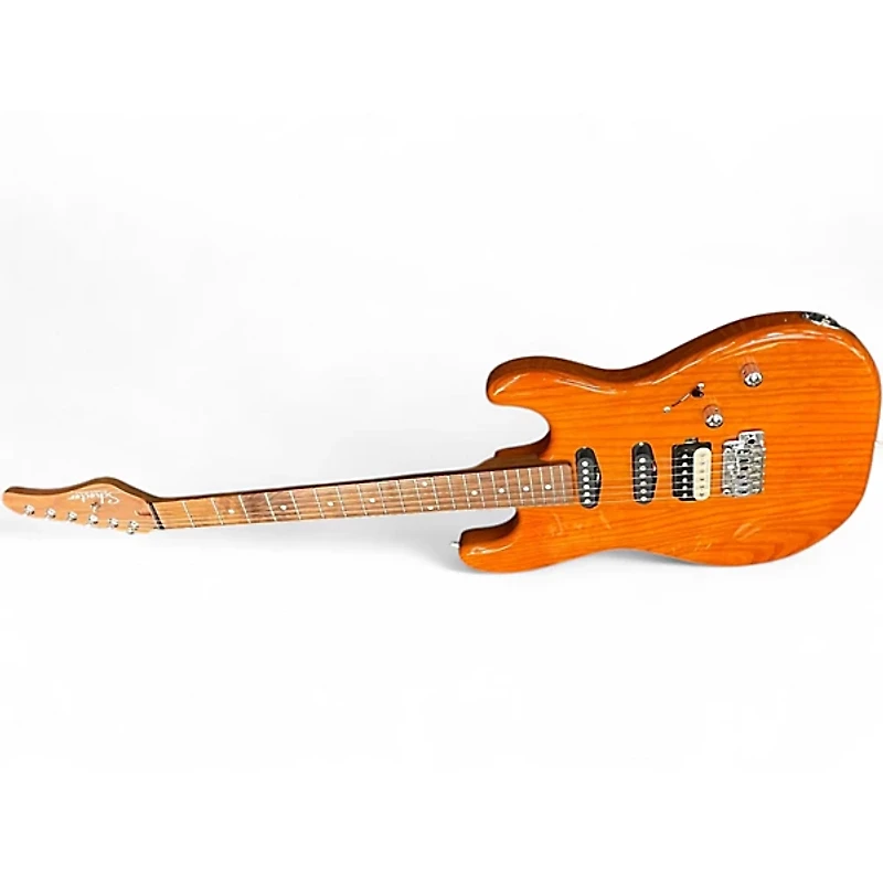 Used Schecter Guitar Research Traditional Van Nuys Natural Solid Body Electric Guitar