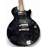 Used Epiphone Les Paul Special II Trans Black Solid Body Electric Guitar