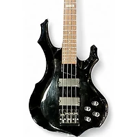 Used ESP LTD F104 Black Electric Bass Guitar