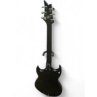 Used Silvertone Paul Stanley PSSN1 Black Solid Body Electric Guitar