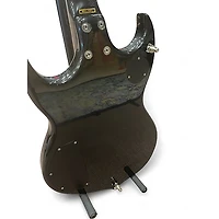 Used Silvertone Paul Stanley PSSN1 Black Solid Body Electric Guitar