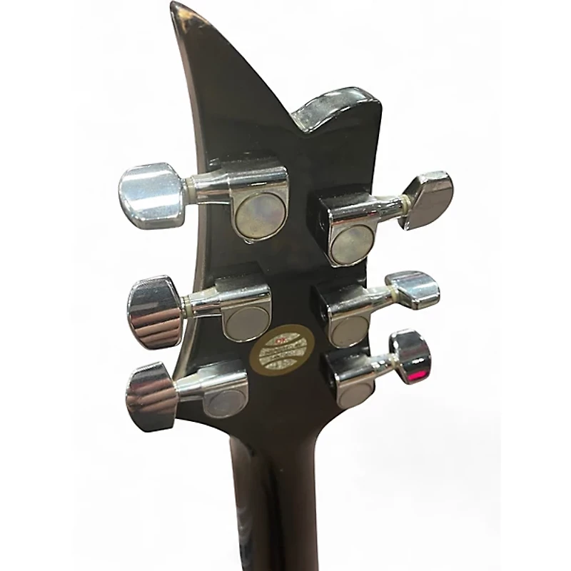 Used Silvertone Paul Stanley PSSN1 Black Solid Body Electric Guitar