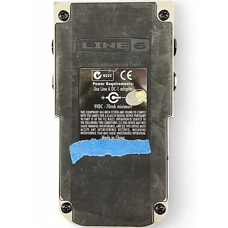 Used Line 6 Tonecore Tap Tremolo Effect Pedal