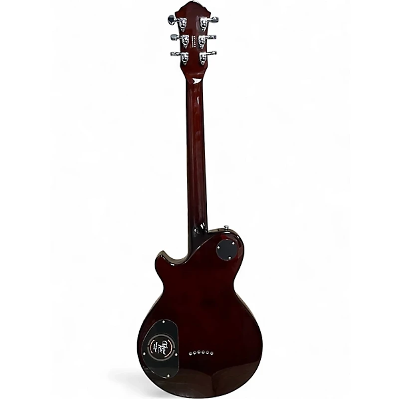 Used Michael Kelly PATRIOT CUSTOM Amber Solid Body Electric Guitar