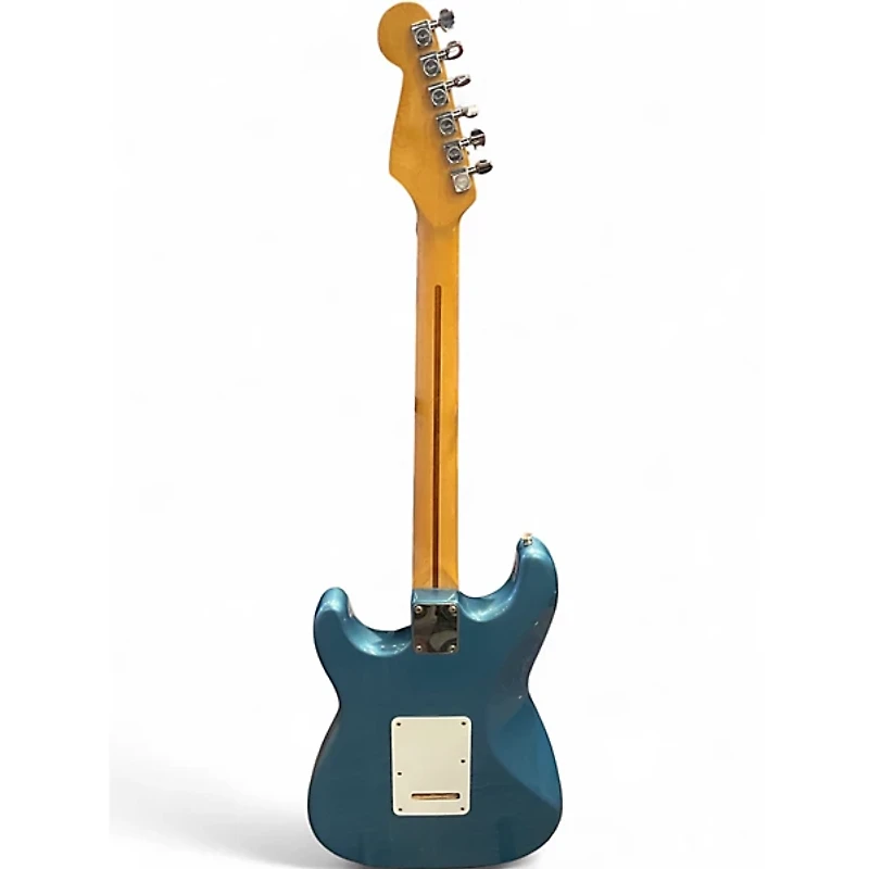 Used Fender Stratocaster Teal Solid Body Electric Guitar