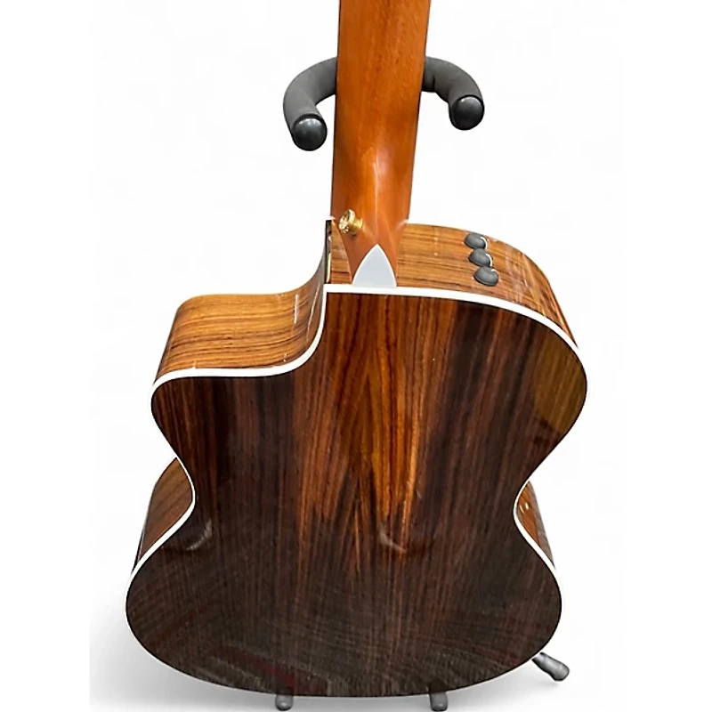 Used Taylor 214CE Deluxe NATURAL Acoustic Electric Guitar