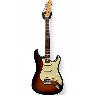 Used 2019 Fender American Professional Stratocaster SSS 3 Tone Sunburst Solid Body Electric Guitar