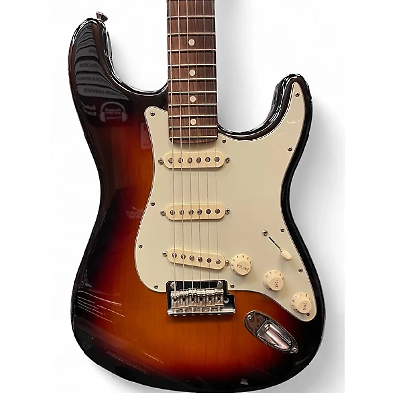 Used 2019 Fender American Professional Stratocaster SSS 3 Tone Sunburst Solid Body Electric Guitar
