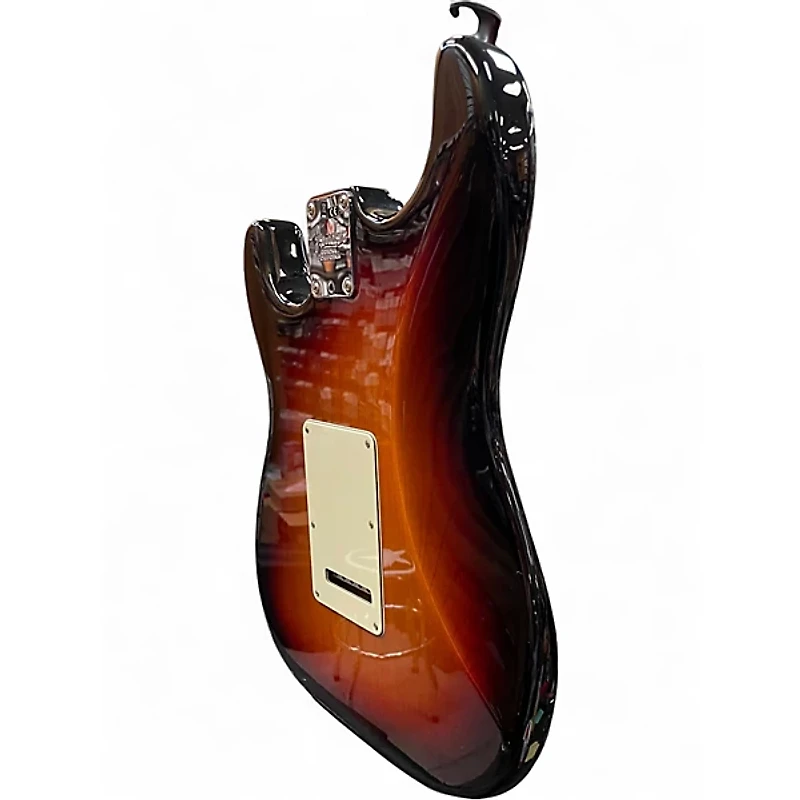 Used 2019 Fender American Professional Stratocaster SSS 3 Tone Sunburst Solid Body Electric Guitar