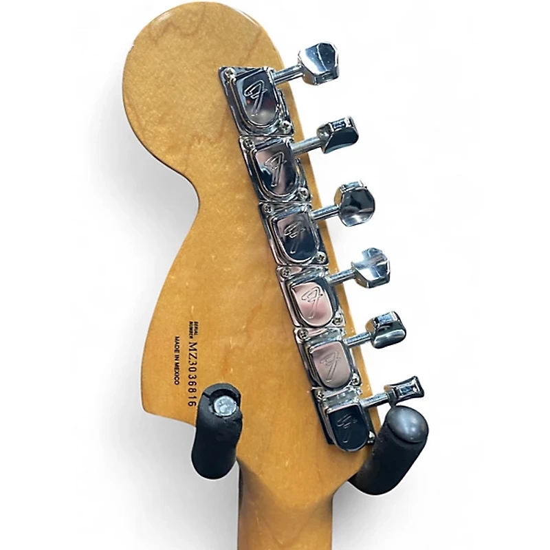 Used Fender Deluxe Telecaster Black Solid Body Electric Guitar