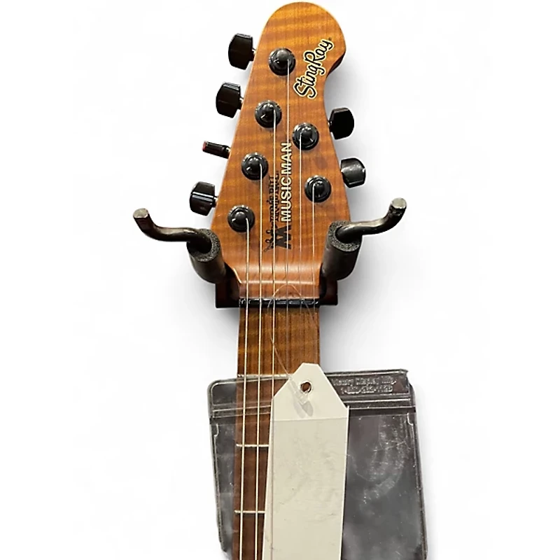 Used Ernie Ball Music Man StingRay HT Raspberry Burst Solid Body Electric Guitar