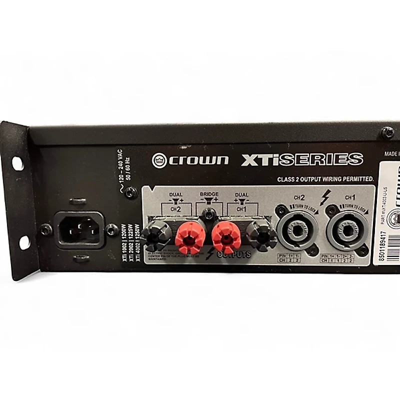 Used Crown XTI4002 Power Amp