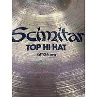 Used Zildjian 14in Scimitar Hi Hat Pair Cymbal