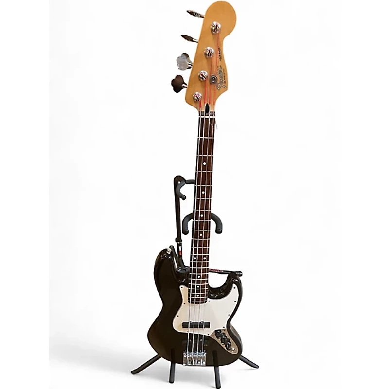 Used Fender JAZZ BASS Black Electric Bass Guitar