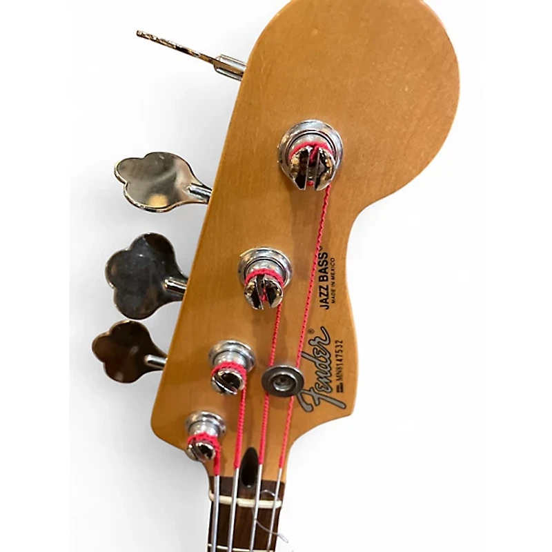 Used Fender JAZZ BASS Black Electric Bass Guitar