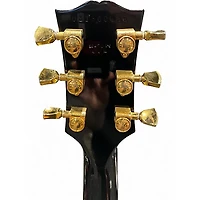 Used Gibson Les Paul Classic Custom Black Solid Body Electric Guitar