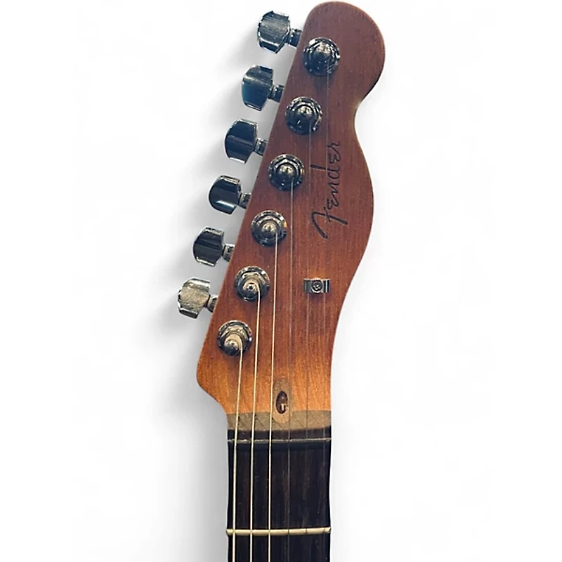 Used Fender Acoustasonic Player Telecaster SHADOWBURST Acoustic Electric Guitar