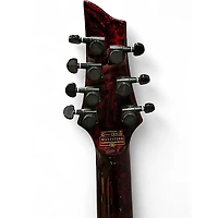 Used Schecter Guitar Research C7 Silver Mountain Blood Moon Solid Body Electric Guitar