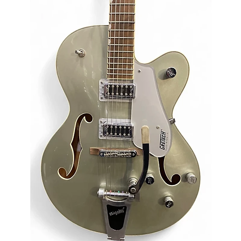Used Gretsch Guitars G5420T Electromatic Silver Hollow Body Electric Guitar