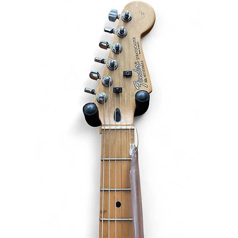 Used Fender Stratocaster Black Solid Body Electric Guitar
