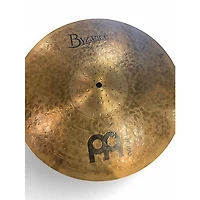 Used MEINL 15in Byzance Dark Hi Hat Pair Cymbal