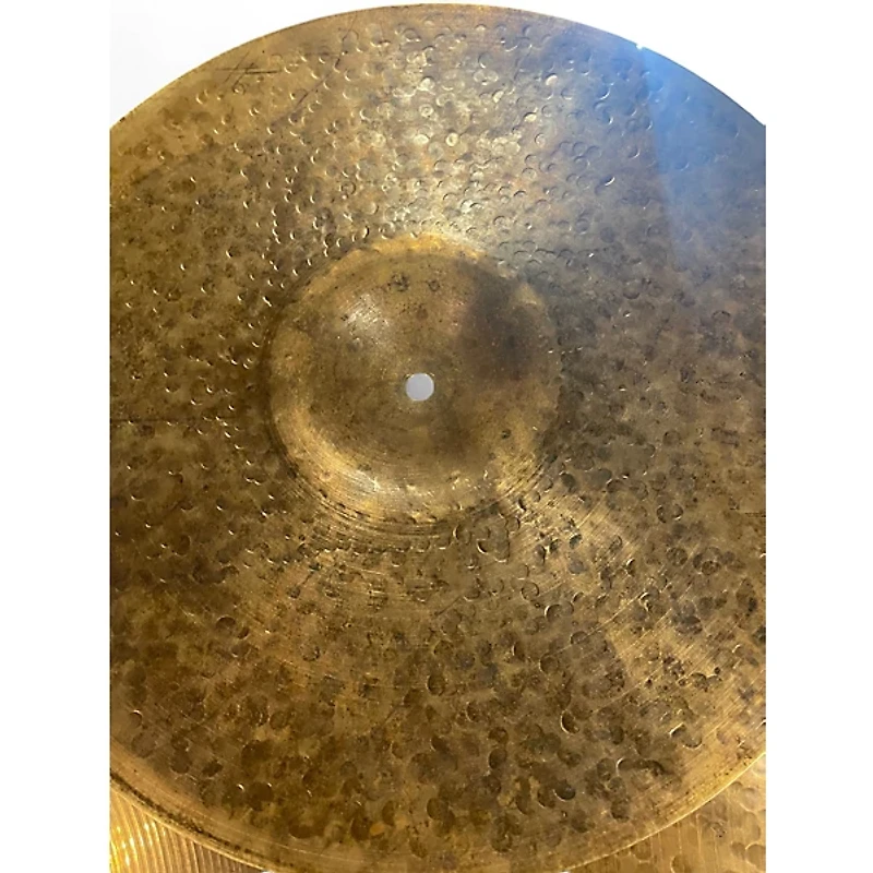 Used MEINL 15in Byzance Dark Hi Hat Pair Cymbal