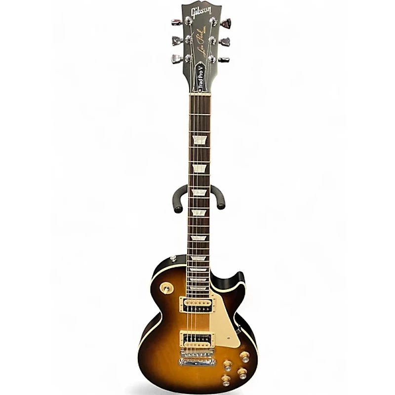 Used Gibson Les Paul Traditional Pro V Tobacco Burst Solid Body Electric Guitar