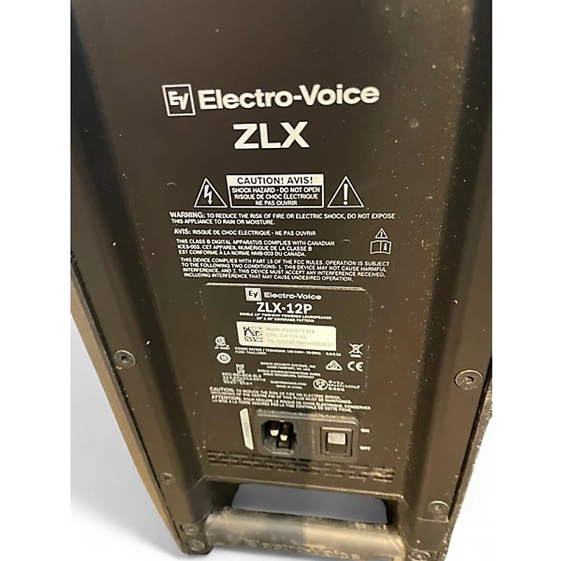 Used Electro-Voice ZLX-12P 12in 2-Way Powered Speaker