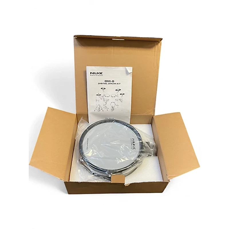 Used NUX DM-8 Electric Drum Set