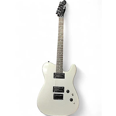 Used Fender Boxer Telecaster Metallic Silver Solid Body Electric Guitar