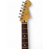 Used Fender STRATOCASTER BLACK Solid Body Electric Guitar