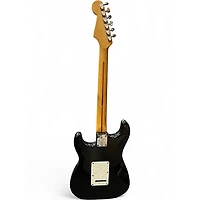 Used Fender STRATOCASTER BLACK Solid Body Electric Guitar