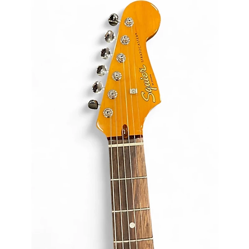 Used Squier Classic Vibe 1960S Stratocaster 3 Tone Sunburst Solid Body Electric Guitar