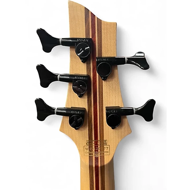 Used Schecter Guitar Research SLS ELITE 5 BLACK FADE Electric Bass Guitar