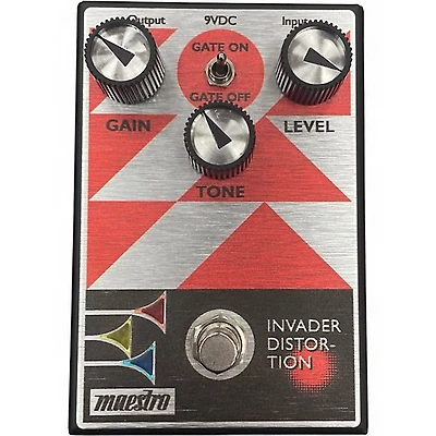 Used Maestro INVADER DISTORTION Effect Pedal