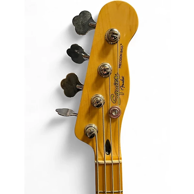 Used Squier Classic Vibe 1970S Precision Bass Black Electric Bass Guitar