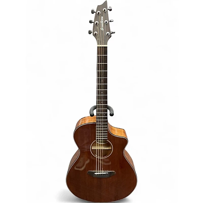 Used Breedlove Discovery Concert Cutaway Mahogany Acoustic Electric Guitar