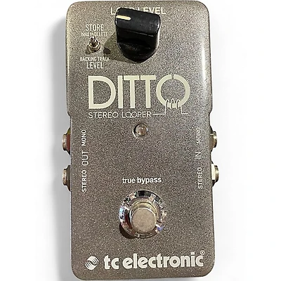 Used TC Electronic DITTO STEREO LOOPER Pedal