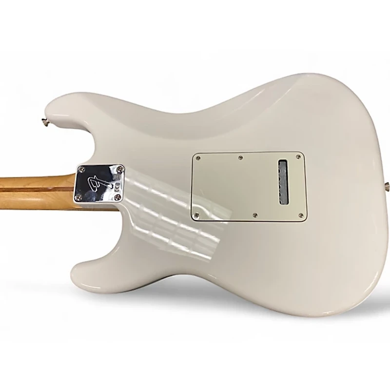 Used Fender Player Stratocaster Olympic White Solid Body Electric Guitar
