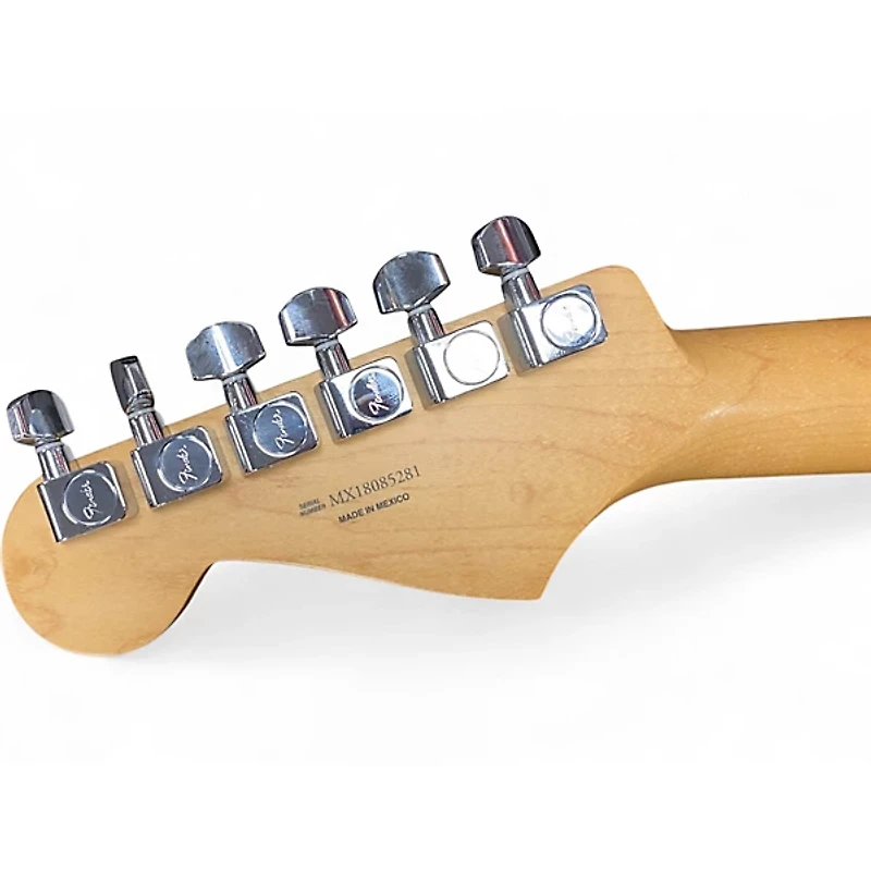 Used Fender Player Stratocaster Olympic White Solid Body Electric Guitar