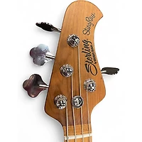 Used Sterling by Music Man Ray34 Blue Electric Bass Guitar