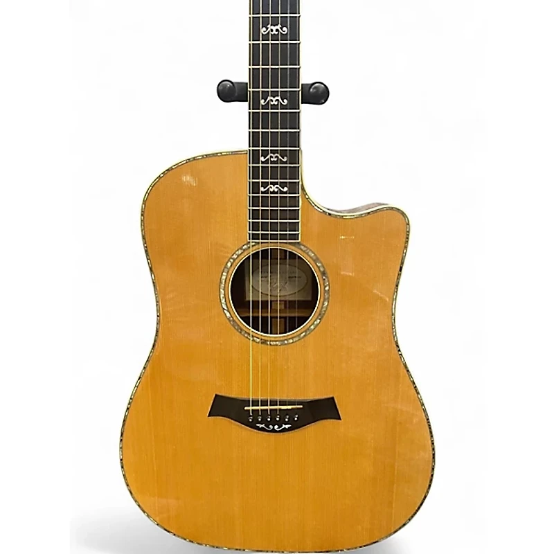 Used Taylor 910CE Natural Acoustic Electric Guitar