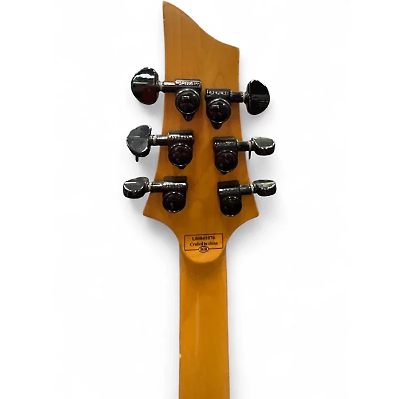 Used Schecter Guitar Research Hellraiser C1 Trans Red Solid Body Electric Guitar