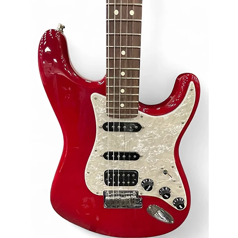 Used Fender Mod Shop Stratocaster Candy Apple Red Solid Body Electric Guitar