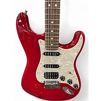 Used Fender Mod Shop Stratocaster Candy Apple Red Solid Body Electric Guitar